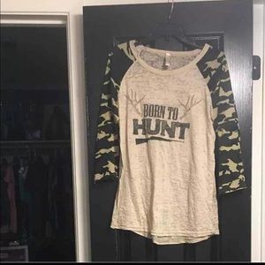 Born to hunt Baseball Tee